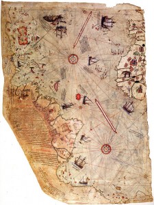 El mapa elaborado por Piri Reis que obligó a re-eveluar la teoría de la exploración de Colón